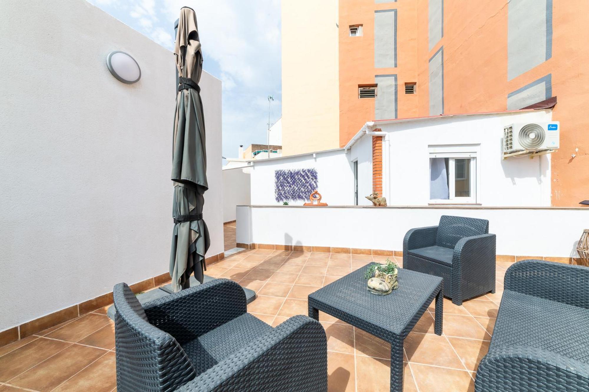 Casa Maruchi - Apartamento Almería Kültér fotó