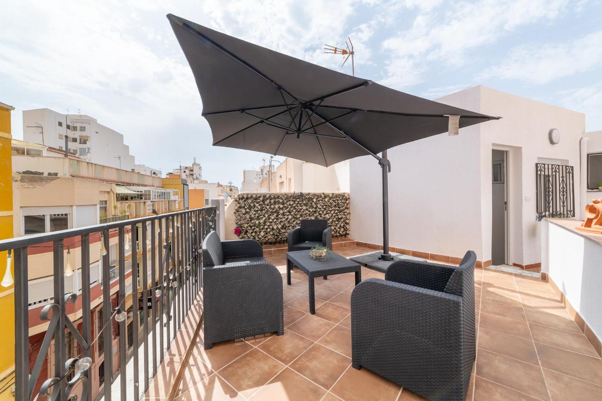 Casa Maruchi - Apartamento Almería Kültér fotó